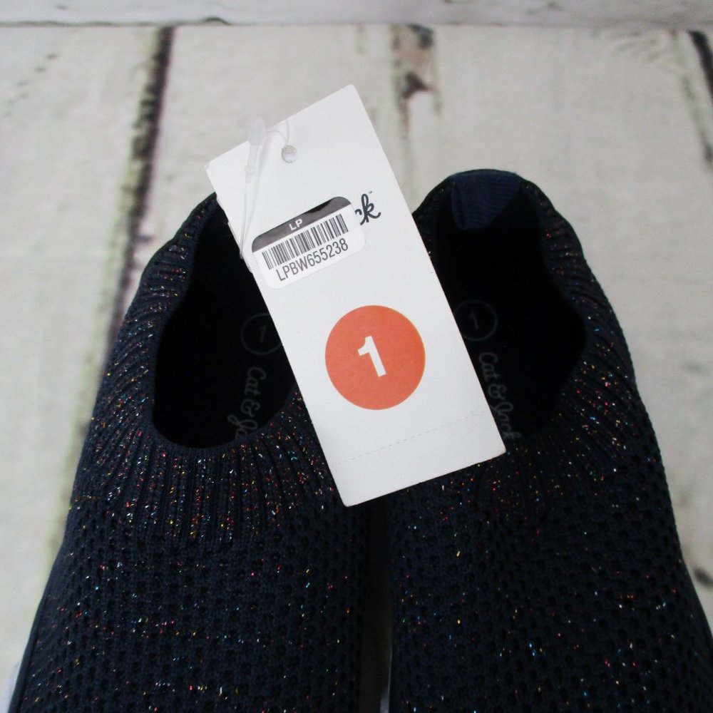Cat & Jack Slip On Sweater Sneakers - Picture 7 of 7